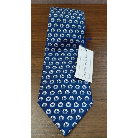 Vineyard Vines Other - Vineyard Vines 100% Silk Tie Prudential Custom Collection Hand Made USA NWT